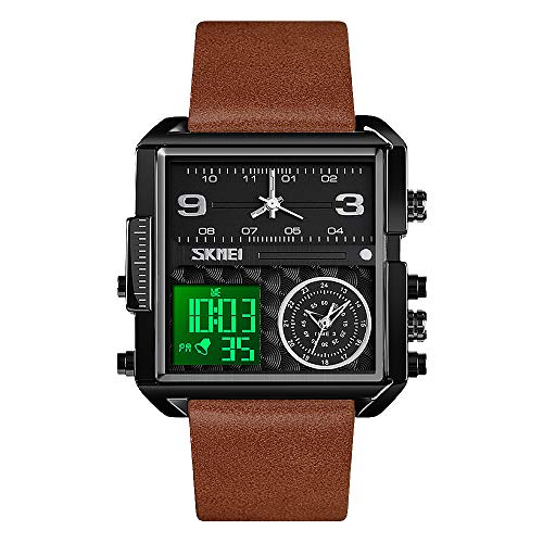 Relógio Masculino SKMEI SKMEI-1584-Black Brown-F