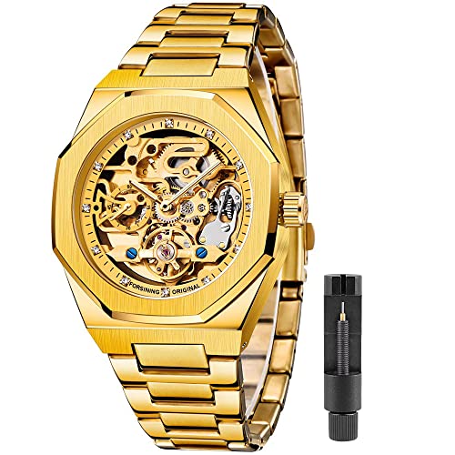 Relógio Masculino Tiong FOR8202-gold