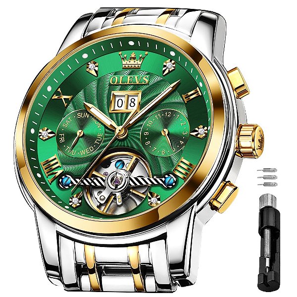 Relógio Masculino OLEVS BAO-O-G9910GJ-LV