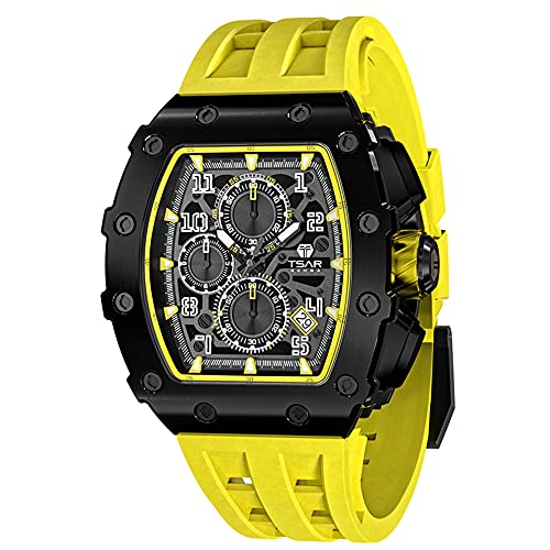Relógio Masculino TSAR BOMBA FZSGTB8204-BlaYell