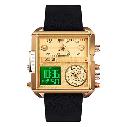 Relógio Masculino SKMEI SKMEI-1584-Gold Black-F