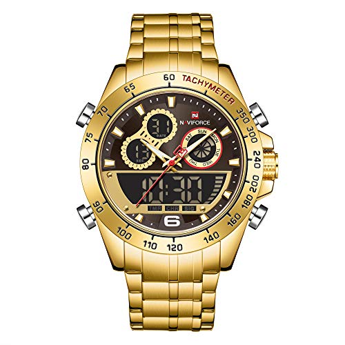 Relógio Masculino NAVIFORCE 9188GGG