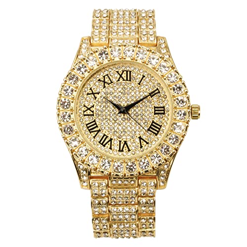 Relógio Masculino Charles Raymond ST10327 RN Single (Gold Black R#)