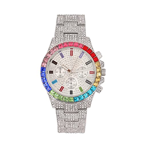 Relógio Masculino Charles Raymond ST10327 RN Single (ST10401 Slv Rainbow)