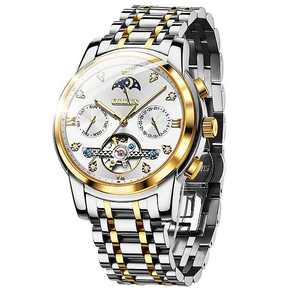 Relógio Masculino OLEVS GX-G6678-JB