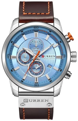 Relógio Masculino FANMIS CR 8291 silver blue