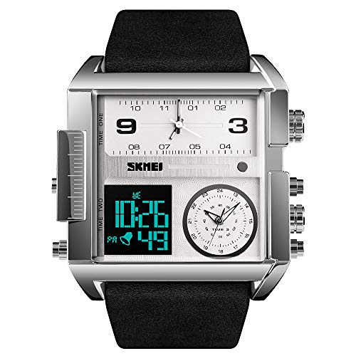 Relógio Masculino SKMEI SKMEI-1391-Silver Black-F