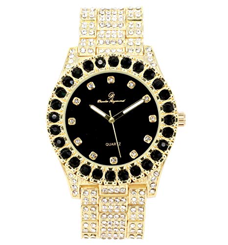 Relógio Masculino Charles Raymond ST10327DxxS (Color Black Panther Gold)