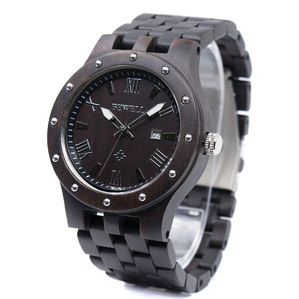 Relógio Masculino BEWELL 109A-BK-ZS