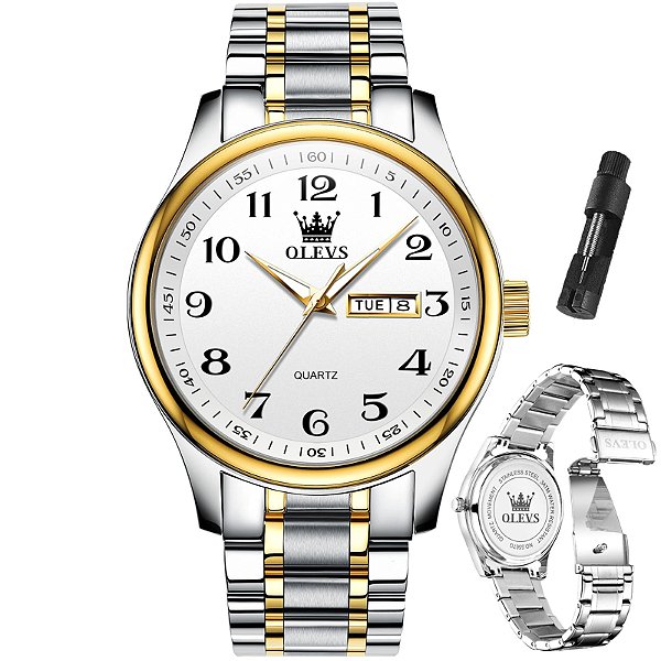 Relógio Masculino OLEVS KY-S-G5567GJ-JJB