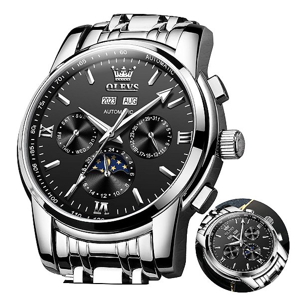 Relógio Masculino OLEVS T-S-G6633G-BH