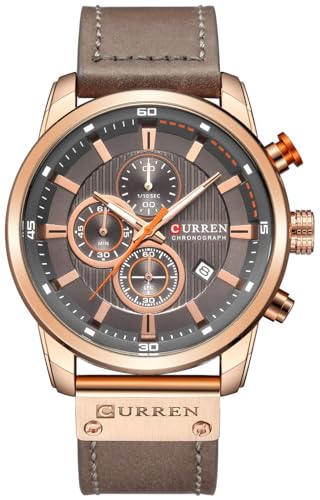 Relógio Masculino FANMIS CR 8291 rose gold gray