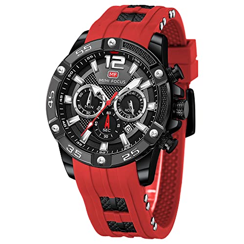 Relógio Masculino MF MINI FOCUS MF0349G-RED-1