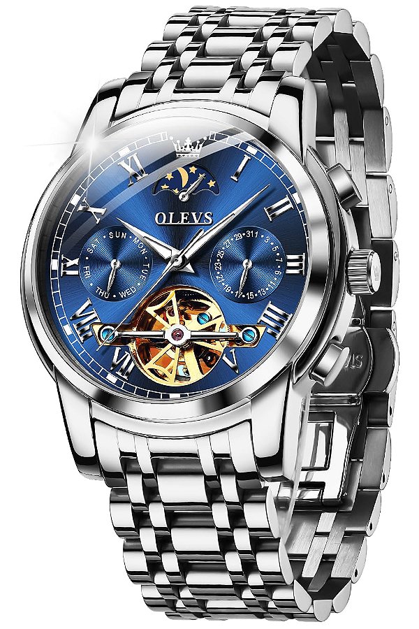 Relógio Masculino OLEVS TYG-OS-G6617GB-BL