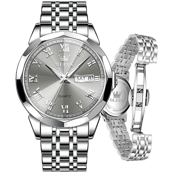 Relógio Masculino OLEVS KYS-S-G9990G-Bhui