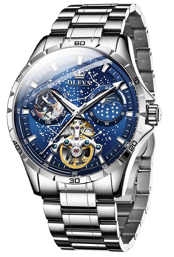 Relógio Masculino OLEVS TY-G6689GB-BL