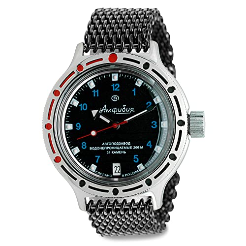 Relógio Masculino VOSTOK 420268-MshBk-BTM