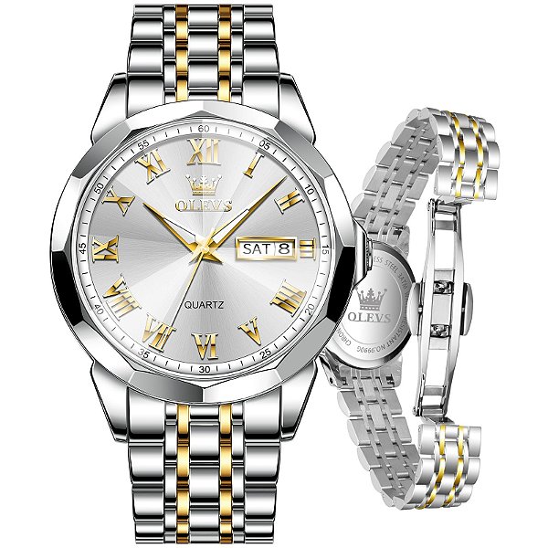 Relógio Masculino OLEVS KYS-S-G9990G-JB