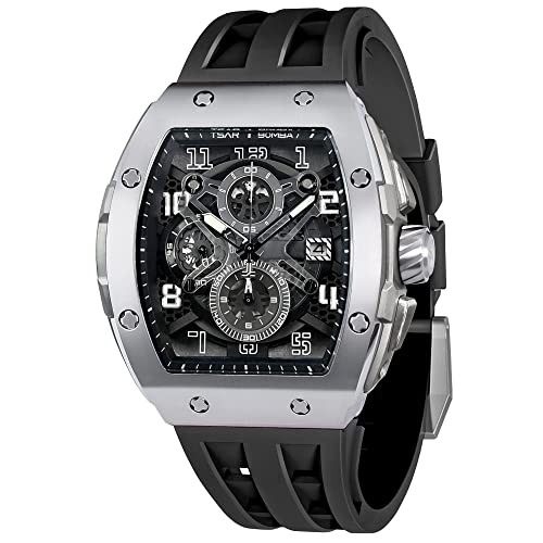 Relógio Masculino TSAR BOMBA FZSGTB-8211Q-SilBla