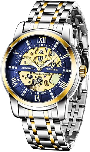 Relógio Masculino Dentily T9005A-goldblue