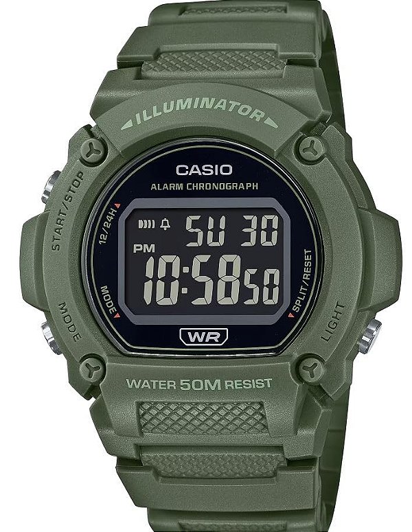Relógio Masculino Casio W219HC-3BV