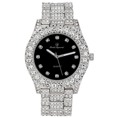 Relógio Masculino Charles Raymond ST10327DxxS (Silver BlkDX)