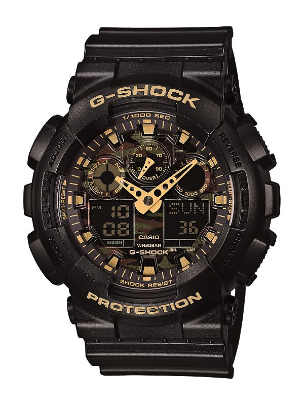 Relógio Masculino Casio GA-100CF-1A9CR