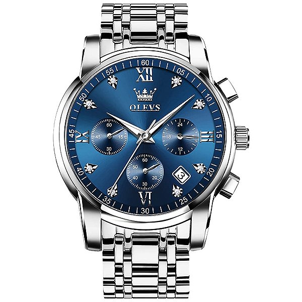 Relógio Masculino OLEVS OUW-S-G2858GS-BL