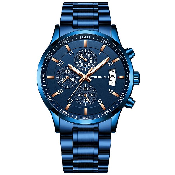 Relógio Masculino CRRJU CJ2214BE-RS