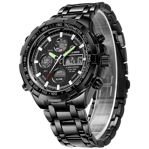 Relógio Masculino GOLDEN HOUR TM-GH-108-B-B