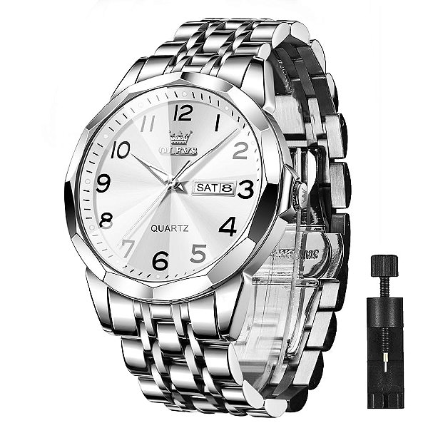 Relógio Masculino OLEVS WD-S-G9970BG-B