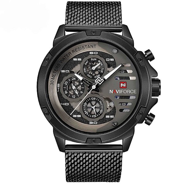 Relógio Masculino NAVIFORCE 9110S-BWB