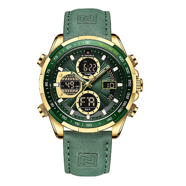 Relógio Masculino NAVIFORCE NF9197L-GGNGN
