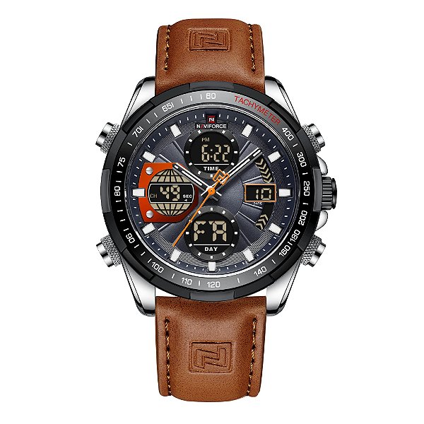 Relógio Masculino NAVIFORCE NF9197L-SGYOBN