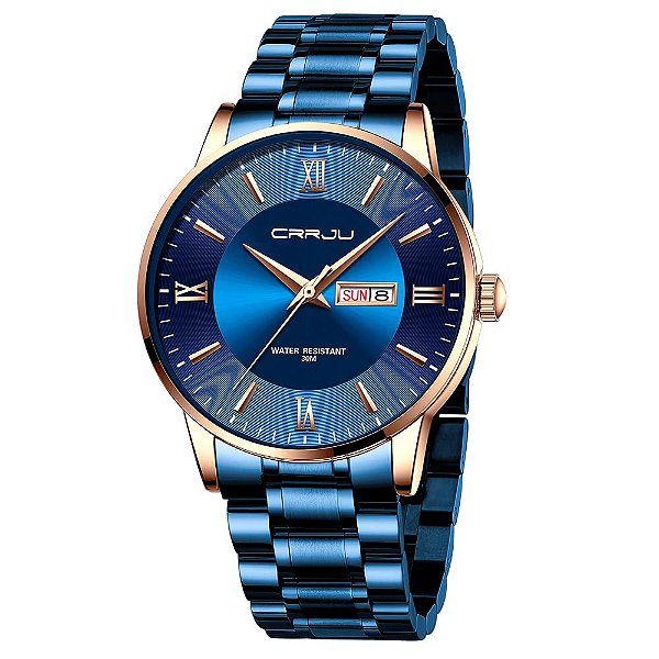 Relógio Masculino CRRJU CJ2175BE-BE