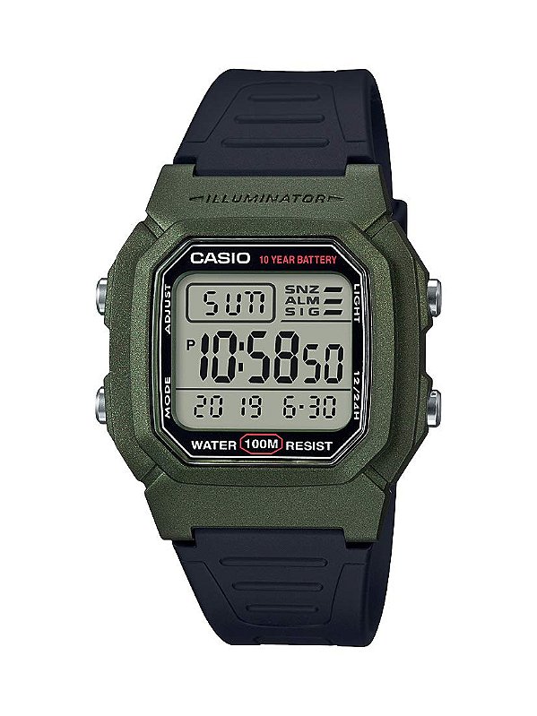 Relógio Masculino Casio W-800HM-3AVCF
