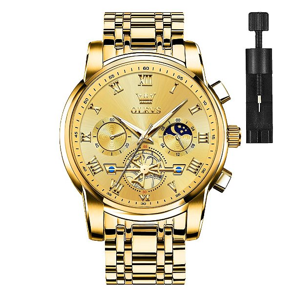 Relógio Masculino OLEVS WD-S-G2859G-CG
