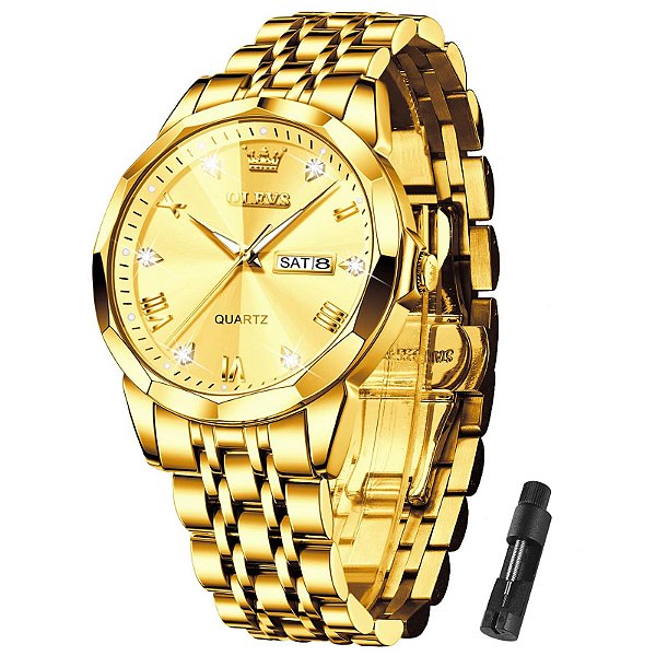 Relógio Masculino OLEVS TASUO-S-G9931GG-GG