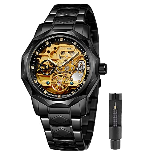 Relógio Masculino Tiong FOR8202-black gold