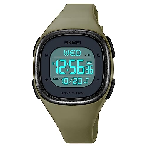 Relógio Masculino CakCity 2137-GreenWhite