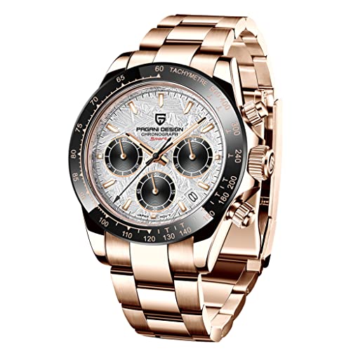 Relógio Masculino HaiQin PD1644-Meteorite Style Gold