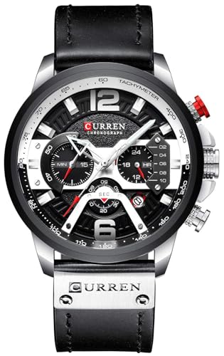 Relógio Masculino FANMIS CR 8329 Silver Black