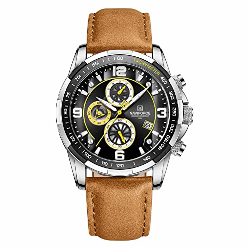 Relógio Masculino NAVIFORCE 8020L-SBBN