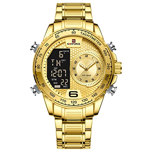 Relógio Masculino NAVIFORCE NF9199S-GG