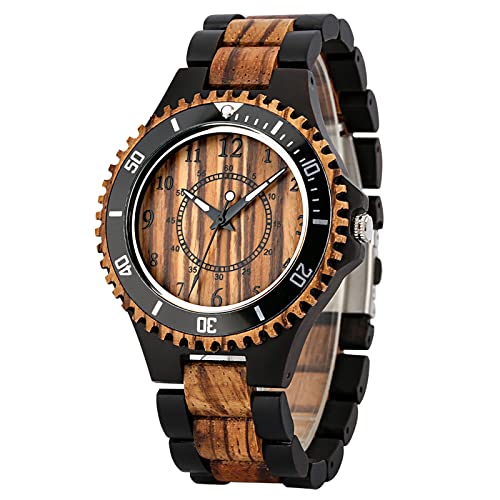Relógio Masculino Realpoo QW103-black brown