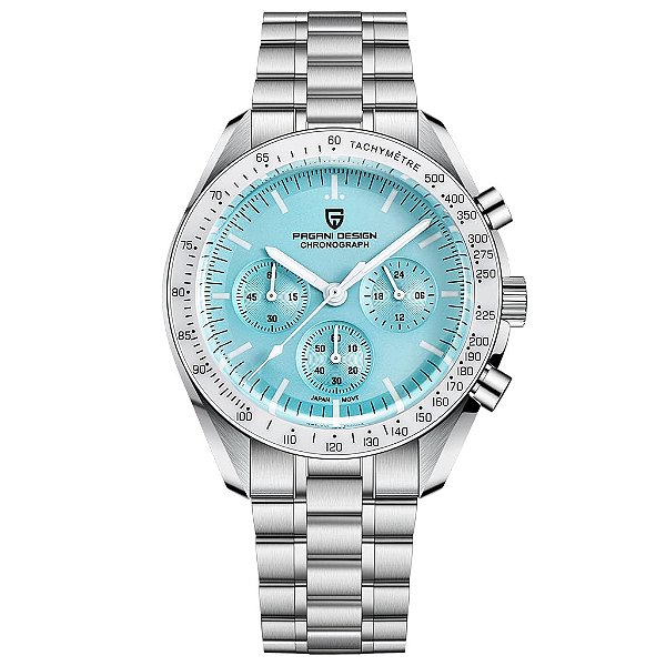 Relógio Masculino HaiQin V4-1701 BLUE WHITE