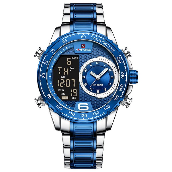 Relógio Masculino NAVIFORCE NF9199S-SBE