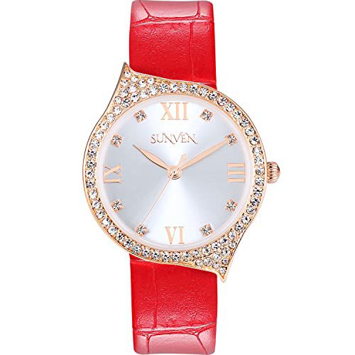 Relógio Feminino SUNVEN L6801-Red