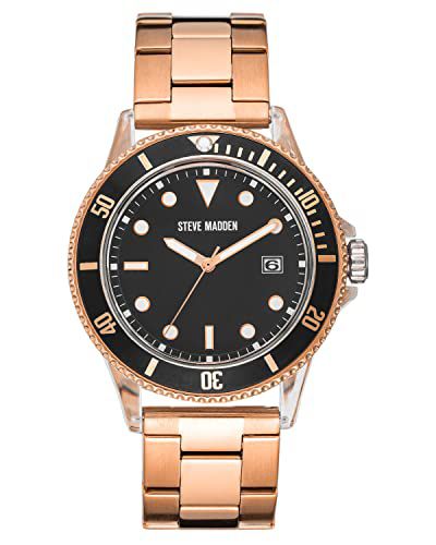 Relógio Feminino Steve Madden SM/1036BKRG