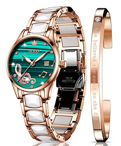 Relógio Feminino OLEVS O-S-L3605GM-ML